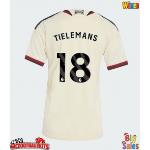 Manchester United Youri Tielemans #18 Replica Third Stadium Shirt for Women 2026-27 Short Sleeve